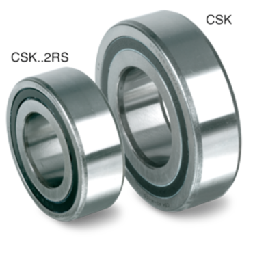 Sprag type freewheel bearing supported Series: CSK..RS